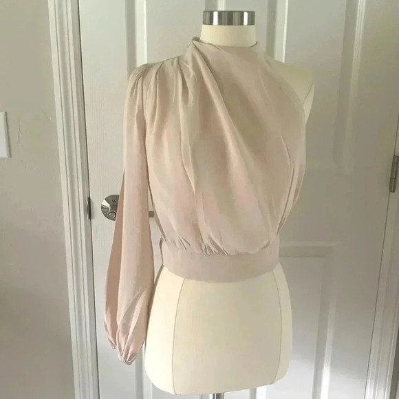 River island one sleeved open back blouse - Picture 1 of 9